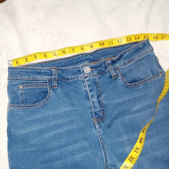 Aleteo Wang Water Repellant Stretch Denim Skinny Jeans size 10 - Picture 6 of 10